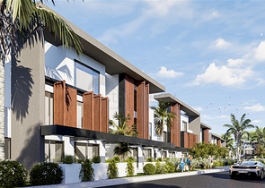 Luxuriöses Projekt während der Bauphase in Iskel 