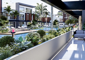 Luxuriöses Projekt während der Bauphase in Iskel 