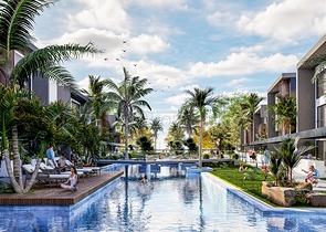 Luxuriöses Projekt während der Bauphase in Iskel 