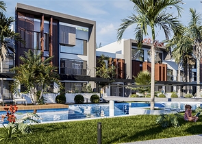 Luxuriöses Projekt während der Bauphase in Iskel 