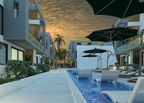 Neuer Komplex in der malerischen Gegend von Yeni Bogazychi