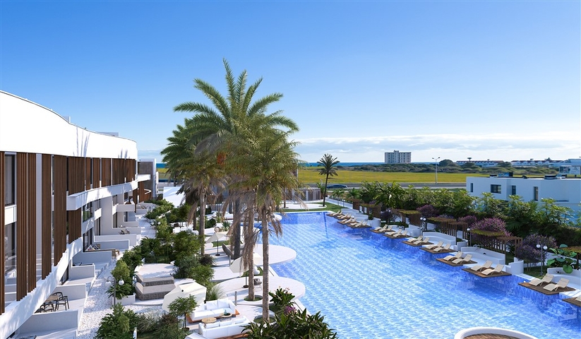 Ein im Bau befindlicher Komplex in einem der beliebtesten Gebiete in Nordzypern