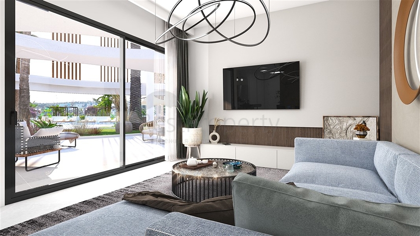 Ein im Bau befindlicher Komplex in einem der beliebtesten Gebiete in Nordzypern