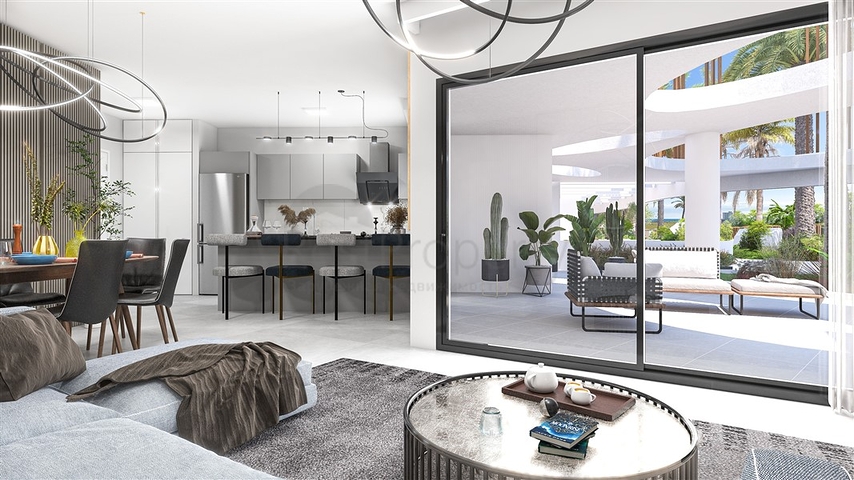 Ein im Bau befindlicher Komplex in einem der beliebtesten Gebiete in Nordzypern