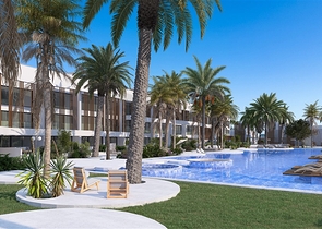 Ein im Bau befindlicher Komplex in einem der beliebtesten Gebiete in Nordzypern