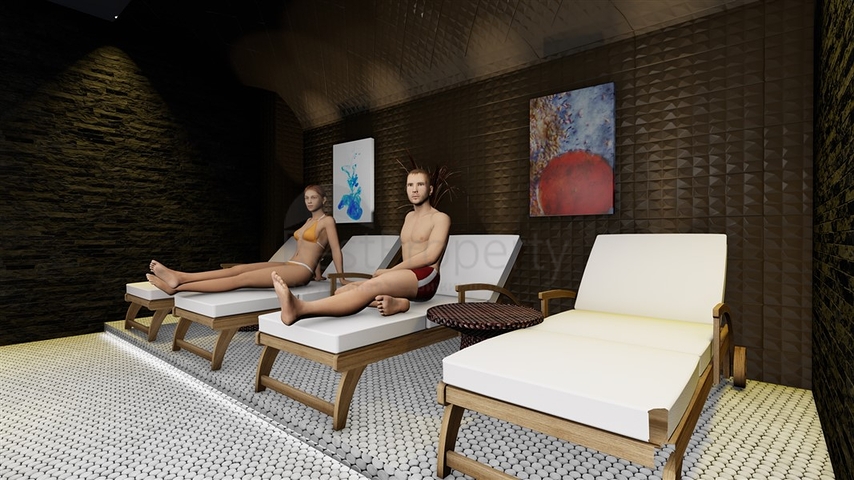 1+1 im grünen Viertel von Avsallar