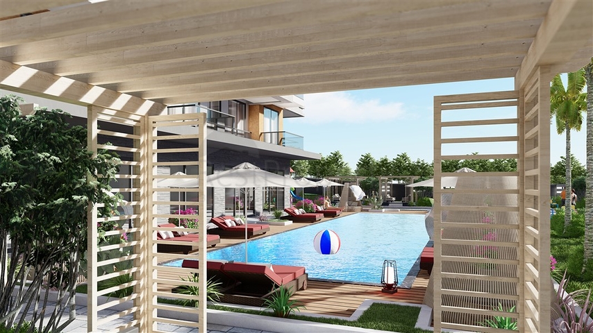 1+1 im grünen Viertel von Avsallar