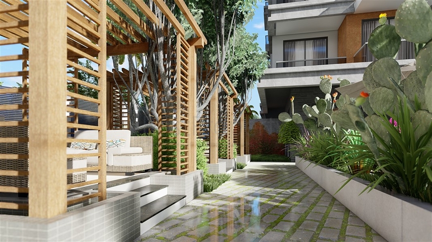 1+1 im grünen Viertel von Avsallar