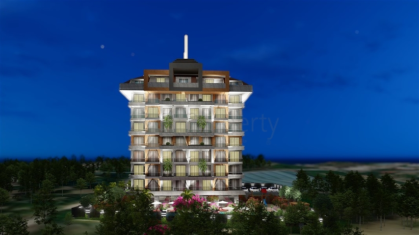 1+1 im grünen Viertel von Avsallar