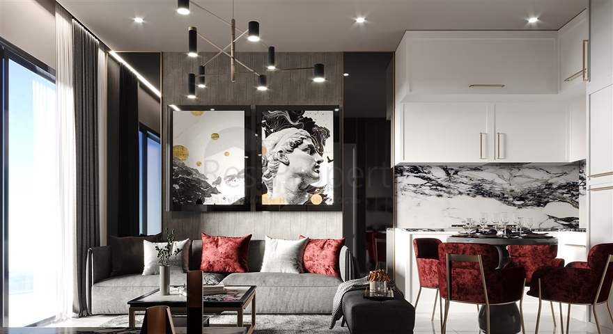 1+1 im grünen Viertel von Avsallar