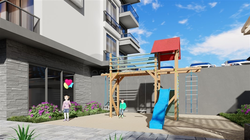 1+1 im grünen Viertel von Avsallar