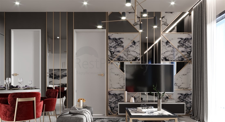 1+1 im grünen Viertel von Avsallar