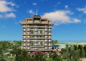 1+1 im grünen Viertel von Avsallar