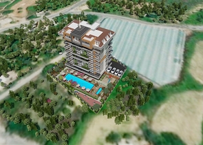 1+1 im grünen Viertel von Avsallar