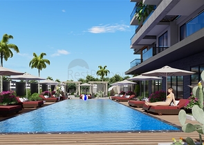 1+1 im grünen Viertel von Avsallar