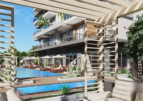 1+1 im grünen Viertel von Avsallar