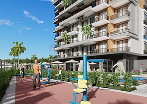 1+1 im grünen Viertel von Avsallar