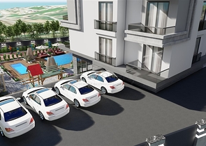 1+1 im grünen Viertel von Avsallar