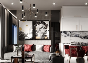 1+1 im grünen Viertel von Avsallar