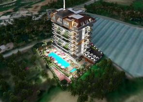 1+1 im grünen Viertel von Avsallar