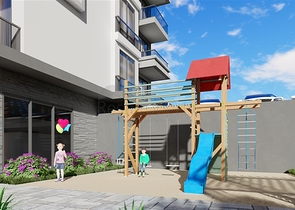 1+1 im grünen Viertel von Avsallar