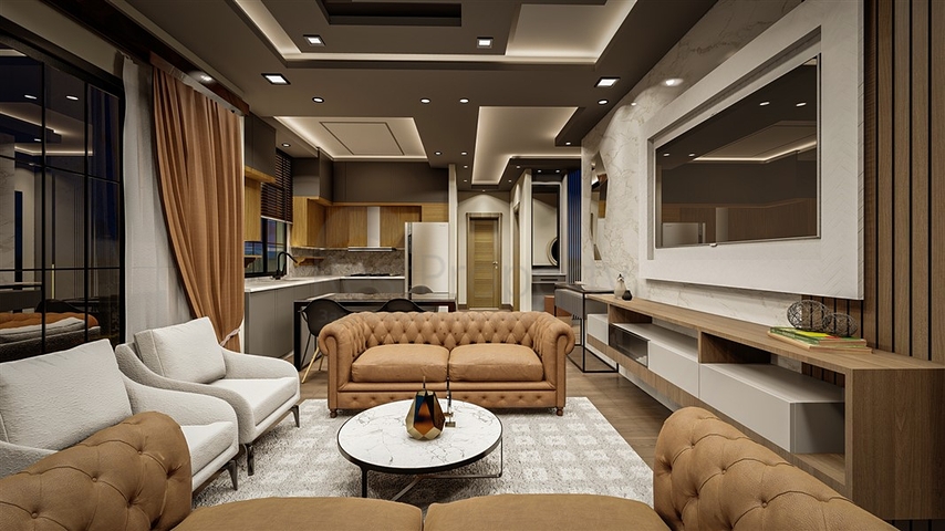 Das Großprojekt des Hotelkonzepts im Bezirk Tomyuk, 500m vom Meer entfernt