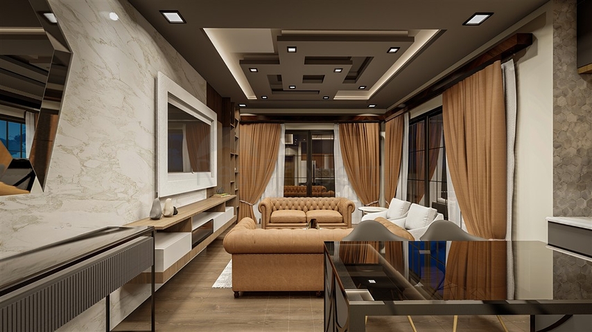 Das Großprojekt des Hotelkonzepts im Bezirk Tomyuk, 500m vom Meer entfernt