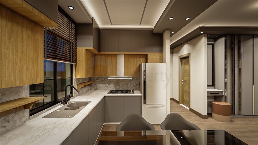 Das Großprojekt des Hotelkonzepts im Bezirk Tomyuk, 500m vom Meer entfernt