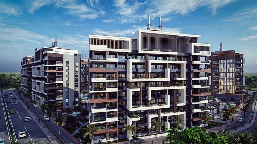 Das Großprojekt des Hotelkonzepts im Bezirk Tomyuk, 500m vom Meer entfernt