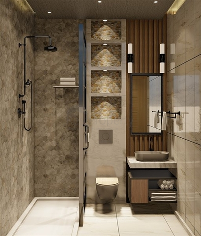 Das Großprojekt des Hotelkonzepts im Bezirk Tomyuk, 500m vom Meer entfernt