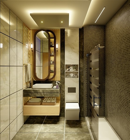 Das Großprojekt des Hotelkonzepts im Bezirk Tomyuk, 500m vom Meer entfernt