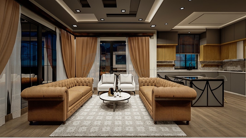 Das Großprojekt des Hotelkonzepts im Bezirk Tomyuk, 500m vom Meer entfernt