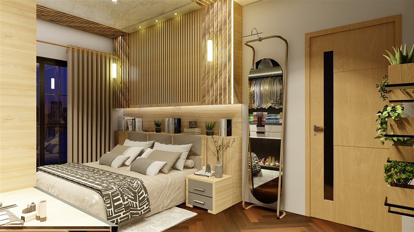 Das Großprojekt des Hotelkonzepts im Bezirk Tomyuk, 500m vom Meer entfernt