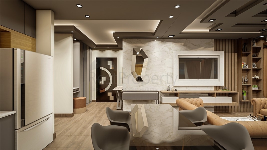 Das Großprojekt des Hotelkonzepts im Bezirk Tomyuk, 500m vom Meer entfernt