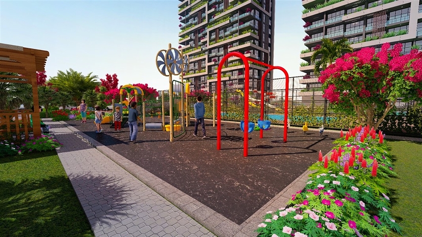 Verkauf von Wohnungen im Bau in Erdemli