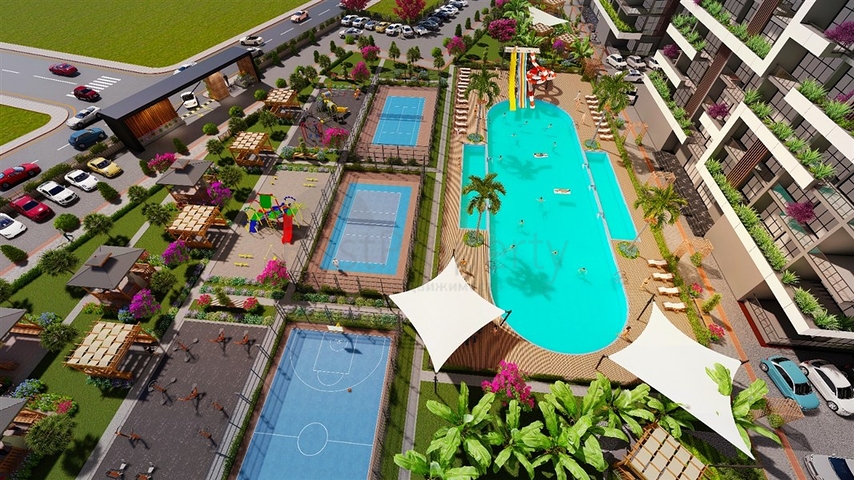 Verkauf von Wohnungen im Bau in Erdemli