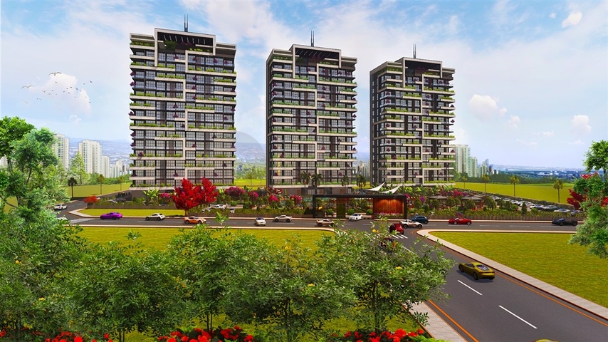 Verkauf von Wohnungen im Bau in Erdemli