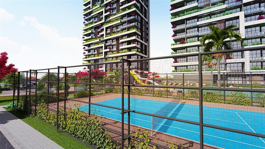 Verkauf von Wohnungen im Bau in Erdemli