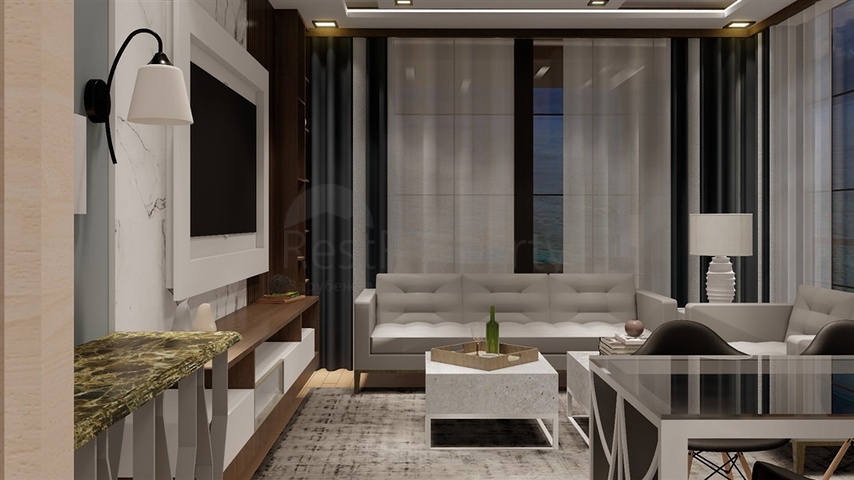 Verkauf von Wohnungen im Bau in Erdemli