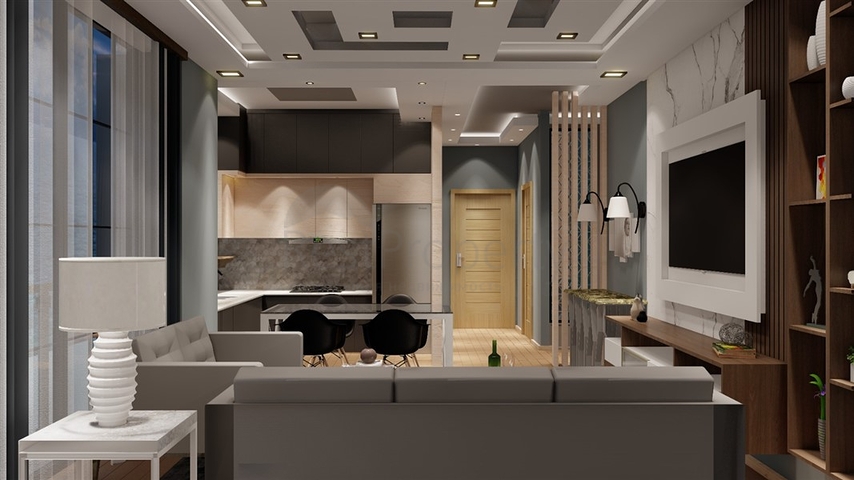 Verkauf von Wohnungen im Bau in Erdemli