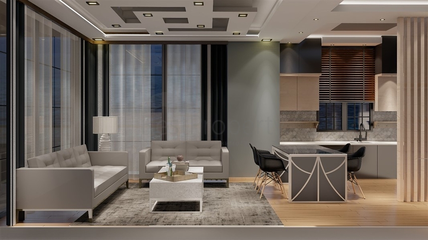 Verkauf von Wohnungen im Bau in Erdemli