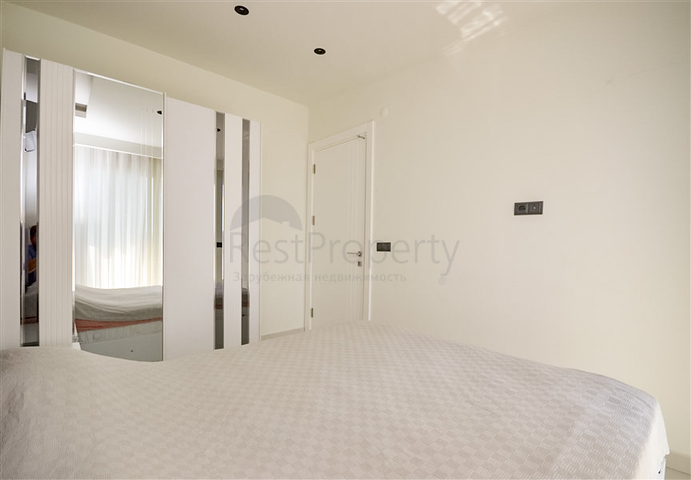 2+1 Penthouse mit schöner Aussicht in der Nähe von Kleopatra Beach zur Miete