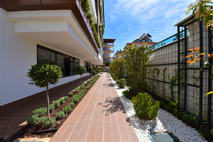 2+1 Penthouse mit schöner Aussicht in der Nähe von Kleopatra Beach zur Miete