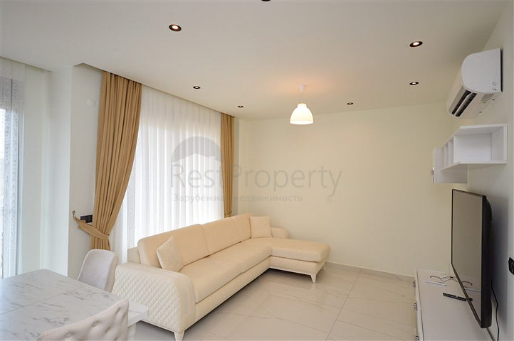 2+1 Penthouse mit schöner Aussicht in der Nähe von Kleopatra Beach zur Miete