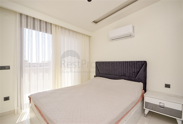 2+1 Penthouse mit schöner Aussicht in der Nähe von Kleopatra Beach zur Miete