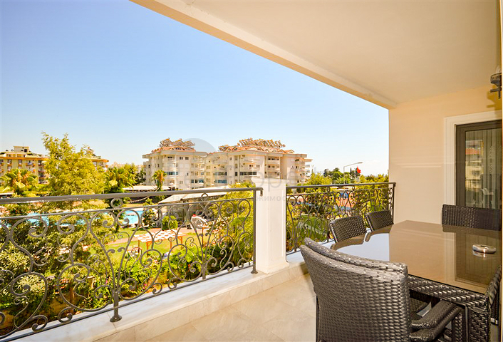 Luxuriöse 2+1-Wohnung mit Meerblick in einem Luxus-Komplex in Alanya