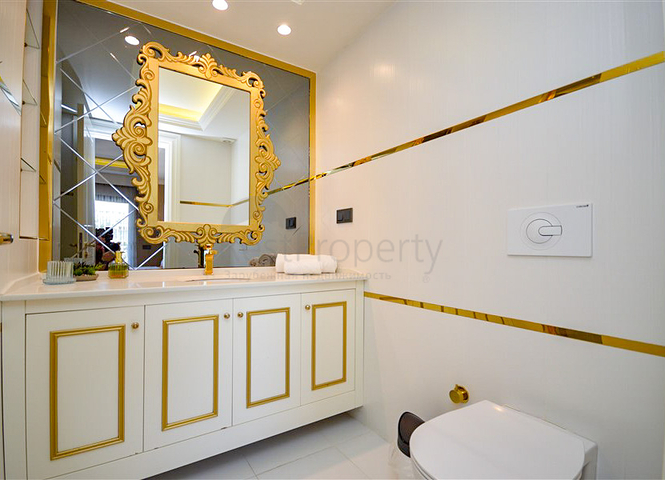 Luxuriöse 2+1-Wohnung mit Meerblick in einem Luxus-Komplex in Alanya