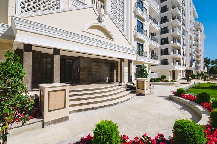 Luxuriöse 2+1-Wohnung mit Meerblick in einem Luxus-Komplex in Alanya