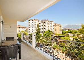 Luxuriöse 2+1-Wohnung mit Meerblick in einem Luxus-Komplex in Alanya