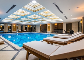 Luxuriöse 2+1-Wohnung mit Meerblick in einem Luxus-Komplex in Alanya